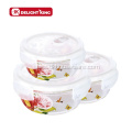 Heat Resistant Decal Glass Food Storage Containers